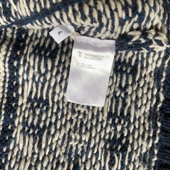 THOM BROWNE WOMENS CARDIGAN SZ 4